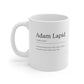Adam Lapid Mug - White