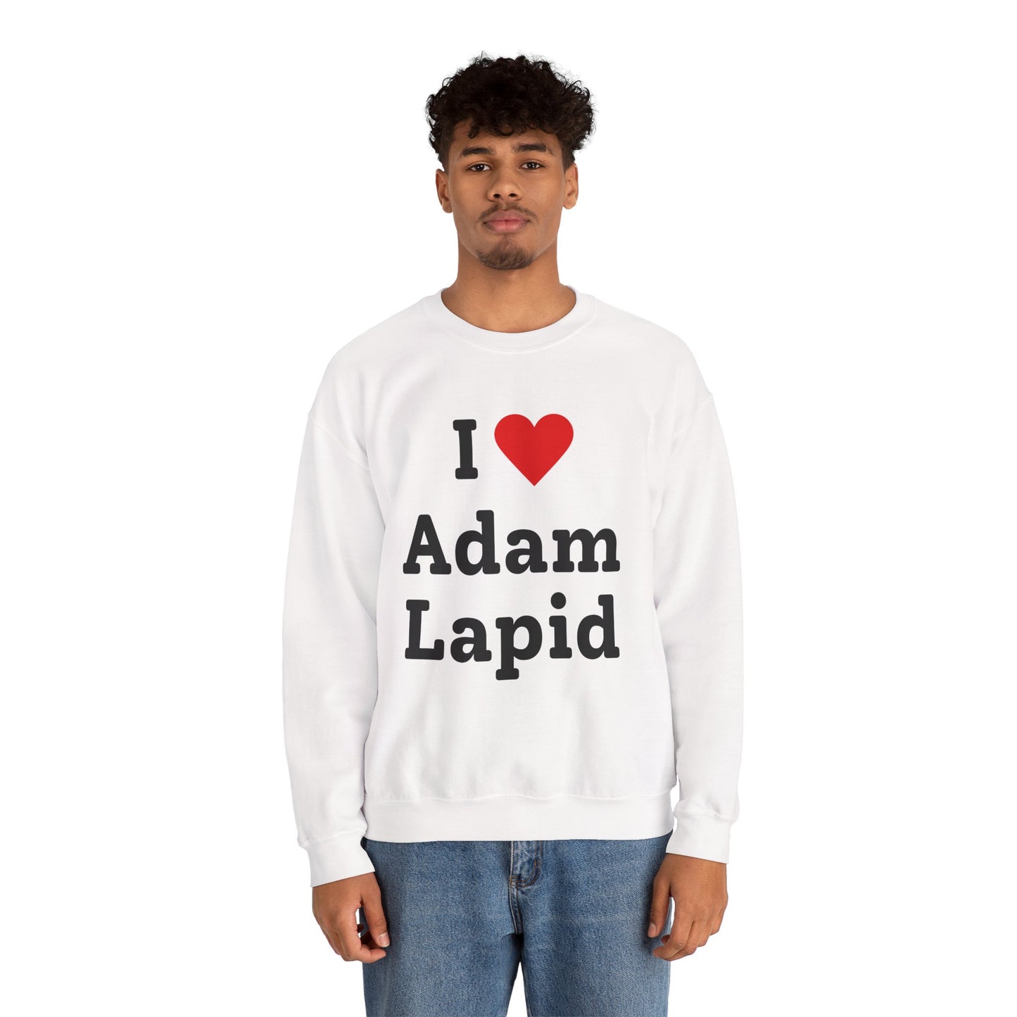 I Love Adam Lapid Sweatshirt