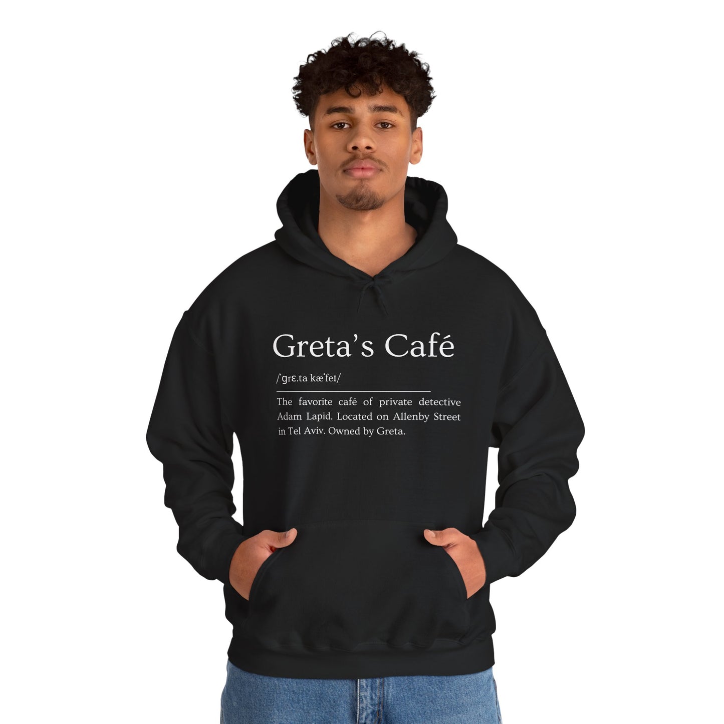 Greta's Café Definition Hooded Sweatshirt