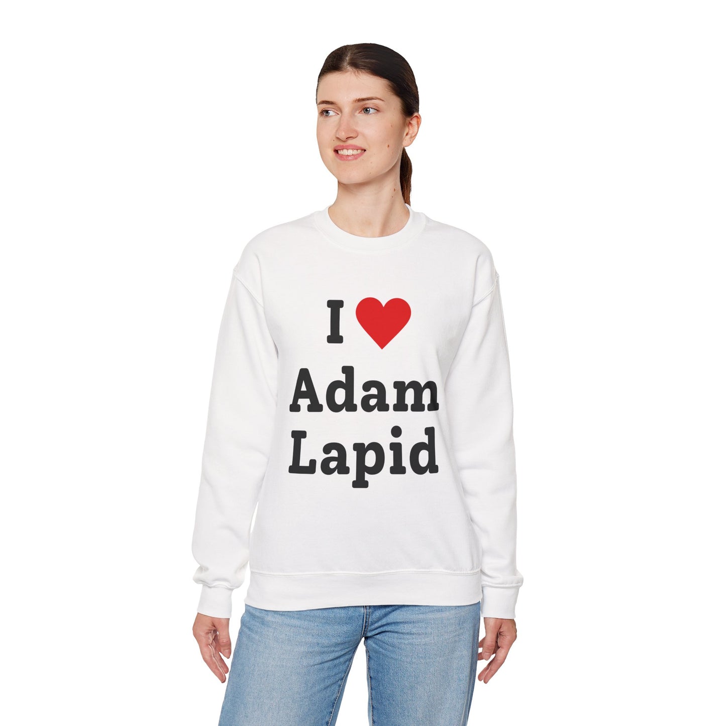 I Love Adam Lapid Sweatshirt