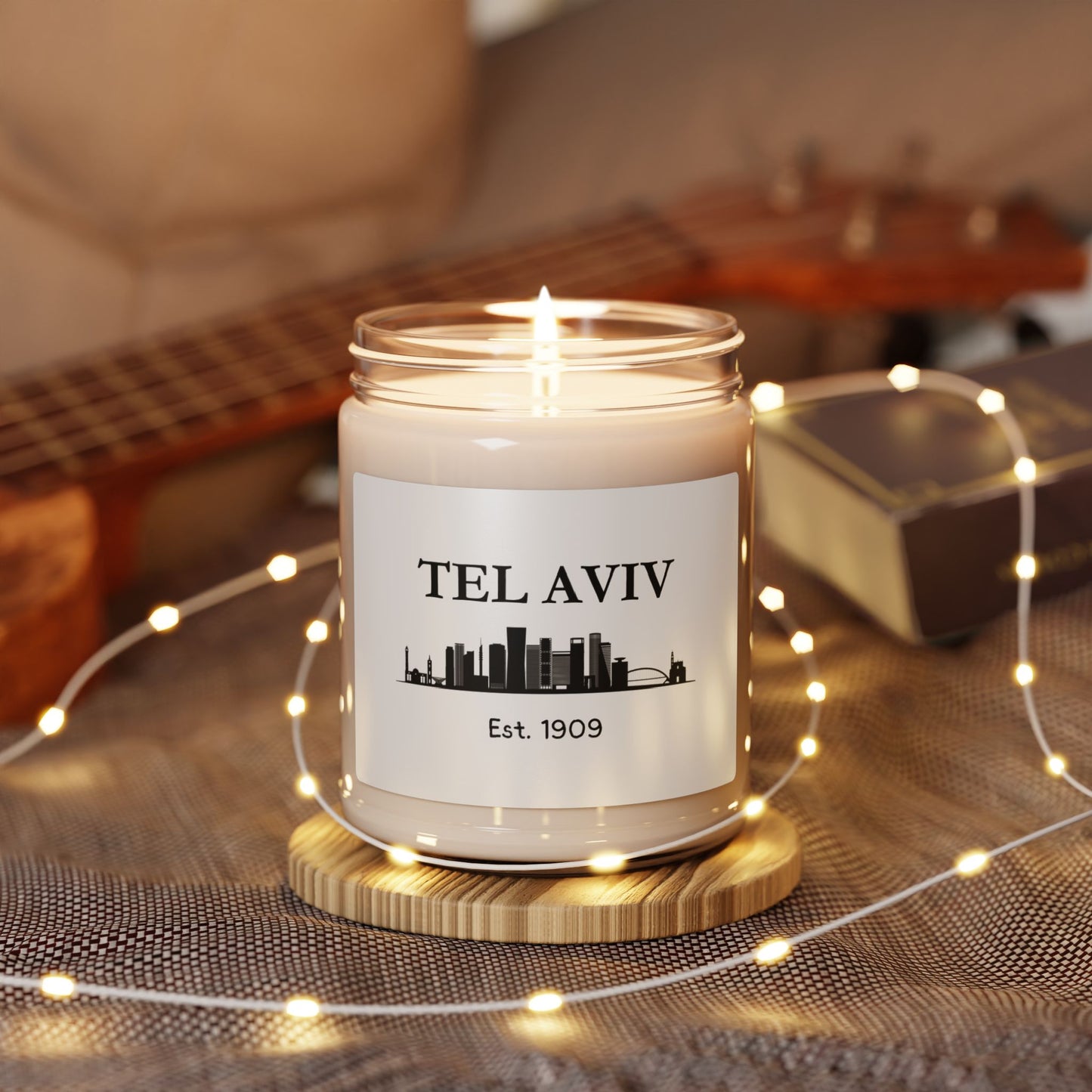 Tel Aviv Scented Soy Candle, 9oz