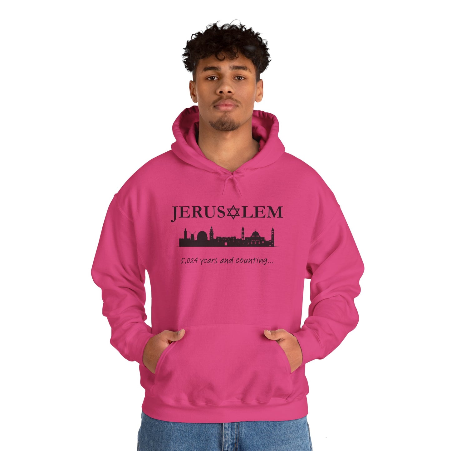 Jerusalem - 5,024 Years and Counting Hooded Sweatshirt