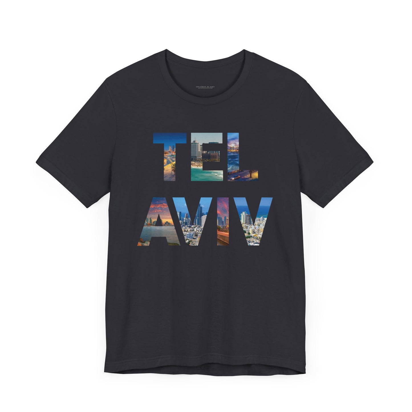 Tel Aviv - A Thousand Words a Letter Unisex Short Sleeve Tee