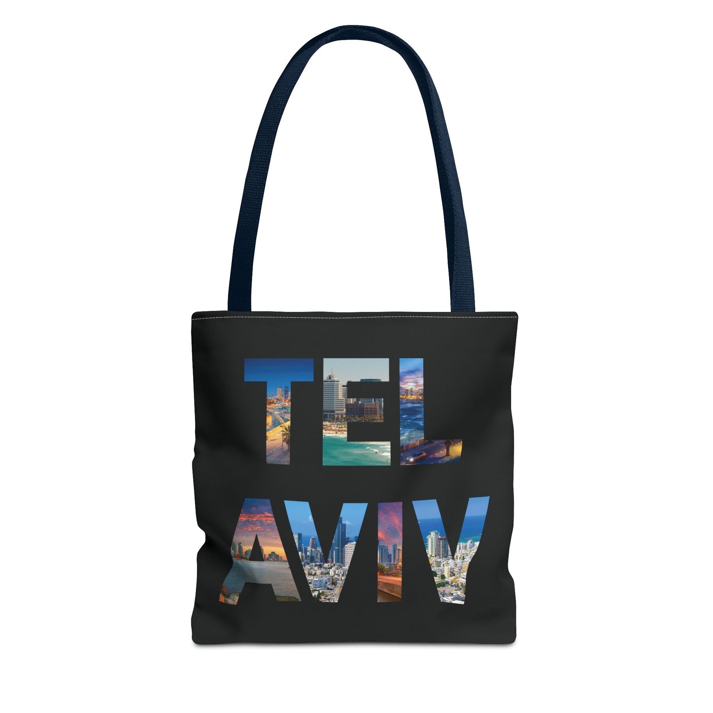 Tel Aviv - A Thousand Words a Letter Tote Bag