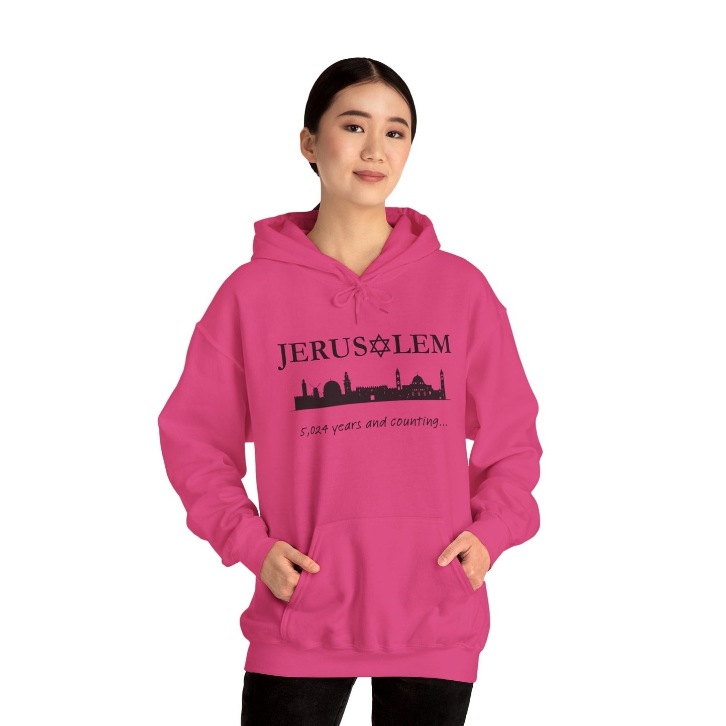 Jerusalem - 5,024 Years and Counting Hooded Sweatshirt