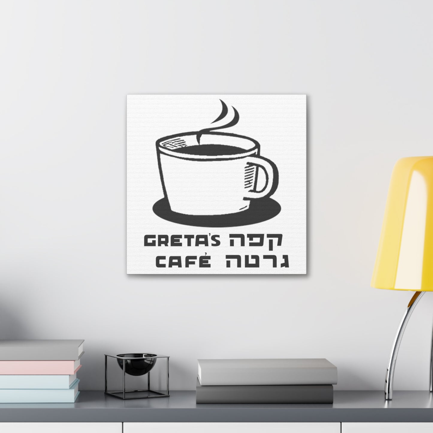 Greta's Cafe Canvas Gallery Wraps