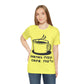 Greta's Cafe shirt - yellow