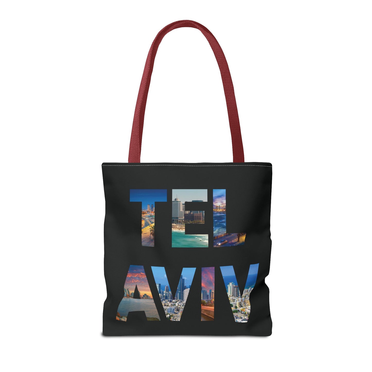 Tel Aviv - A Thousand Words a Letter Tote Bag