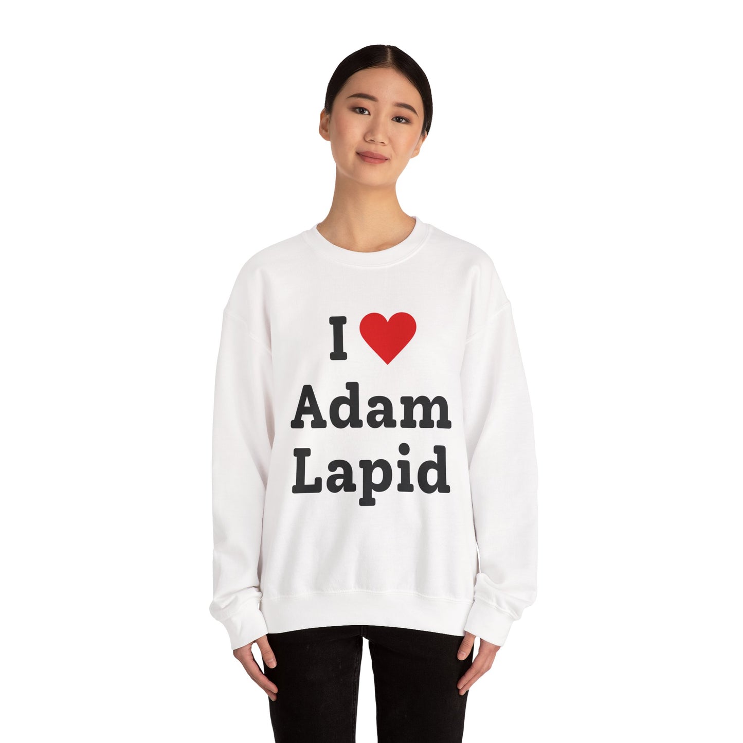 I Love Adam Lapid Sweatshirt