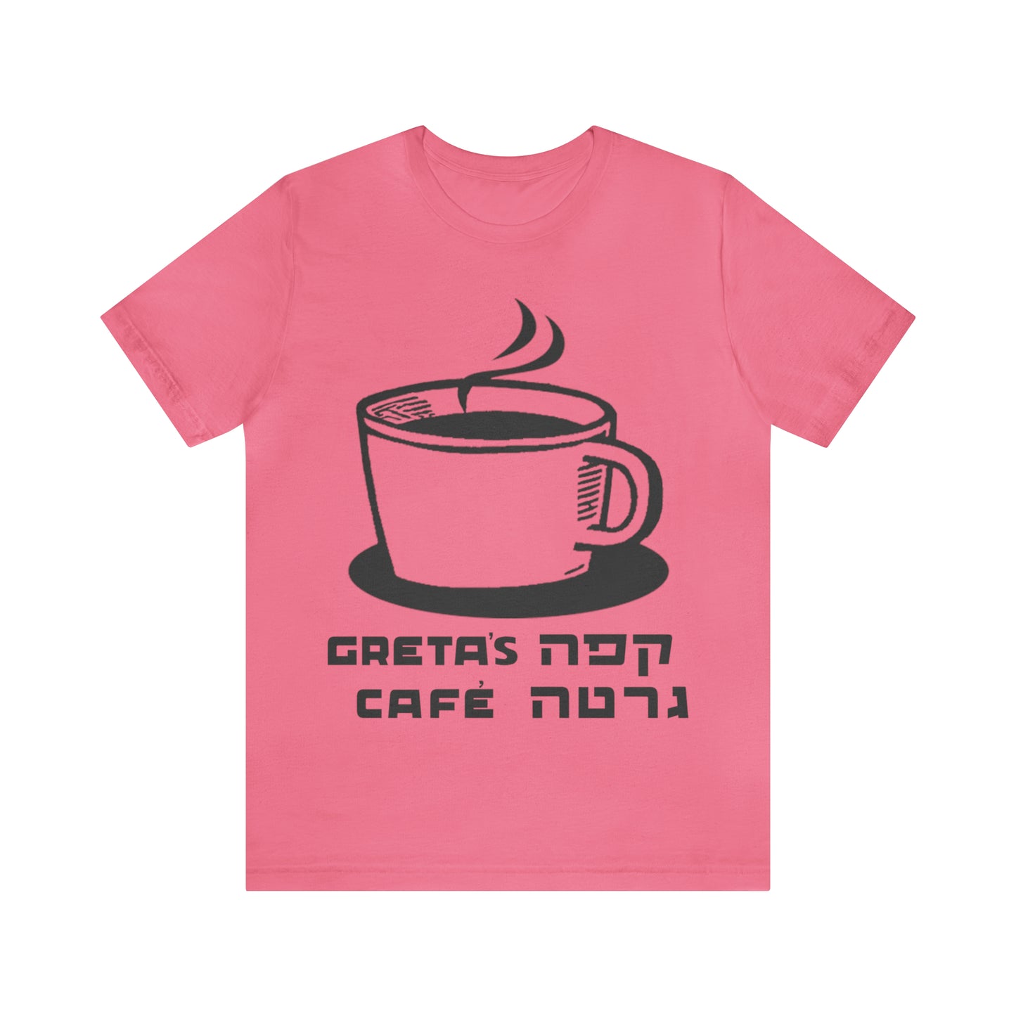 Greta's Cafe shirt - pink