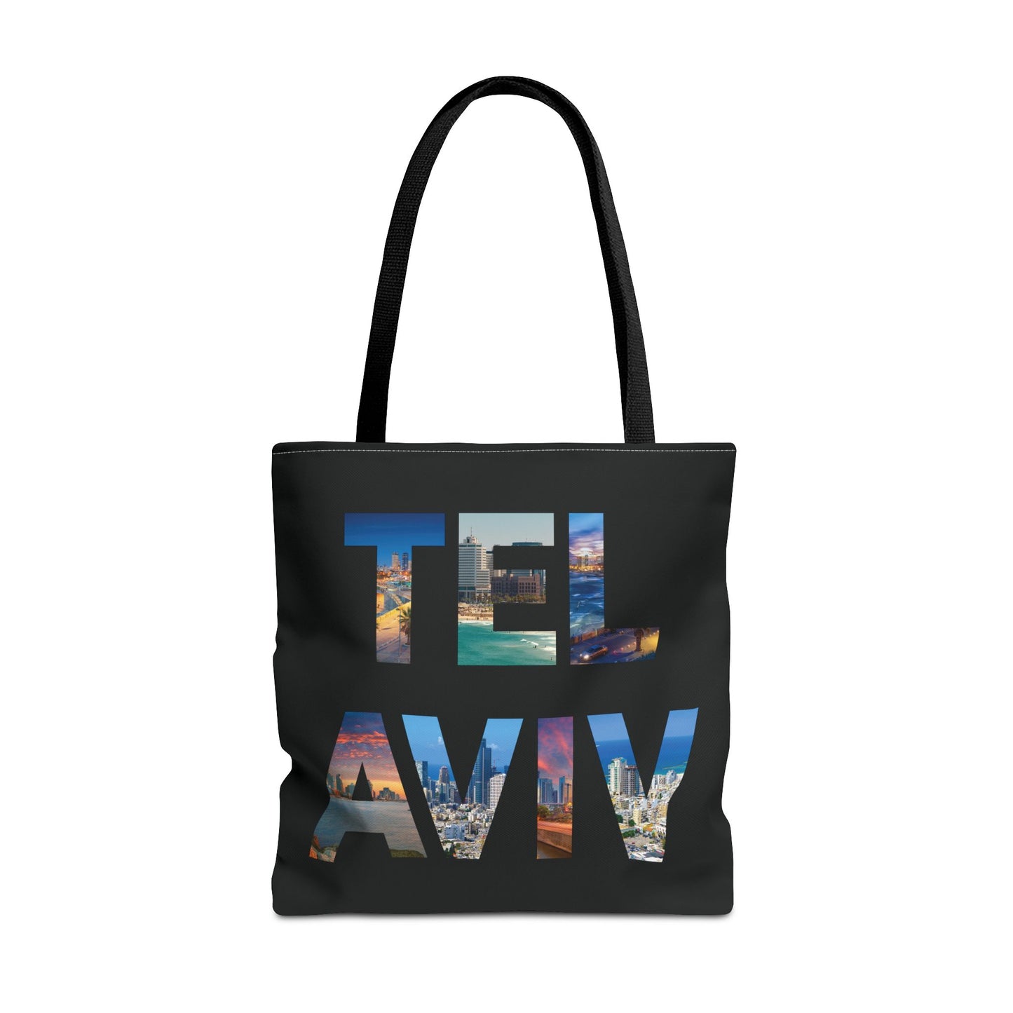 Tel Aviv - A Thousand Words a Letter Tote Bag