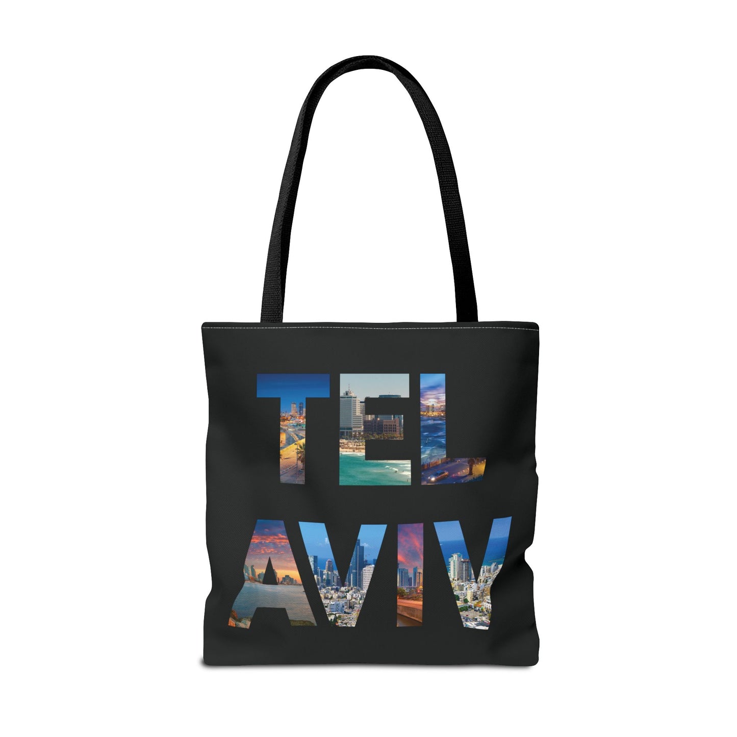 Tel Aviv - A Thousand Words a Letter Tote Bag