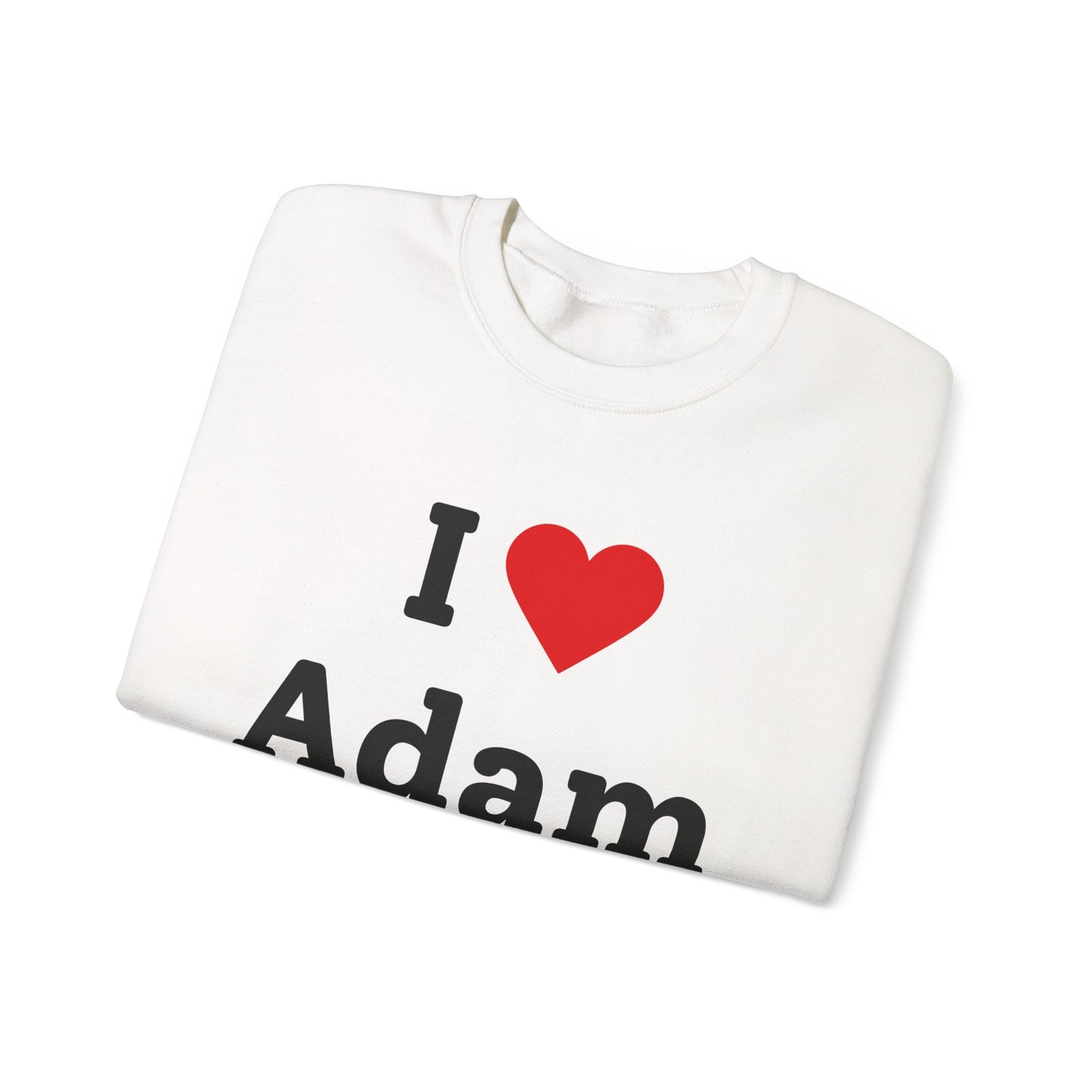 I Love Adam Lapid Sweatshirt