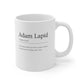 Adam Lapid Mug - White