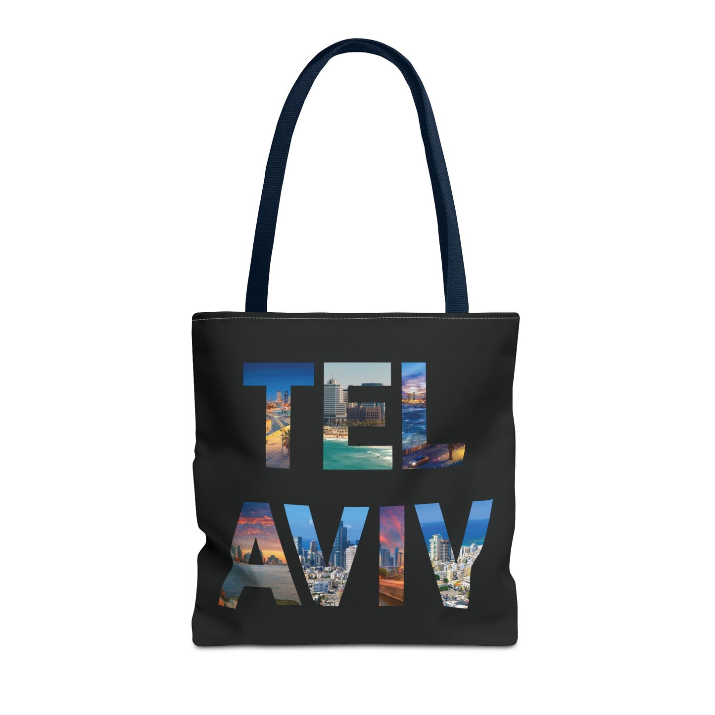 Tel Aviv - A Thousand Words a Letter Tote Bag