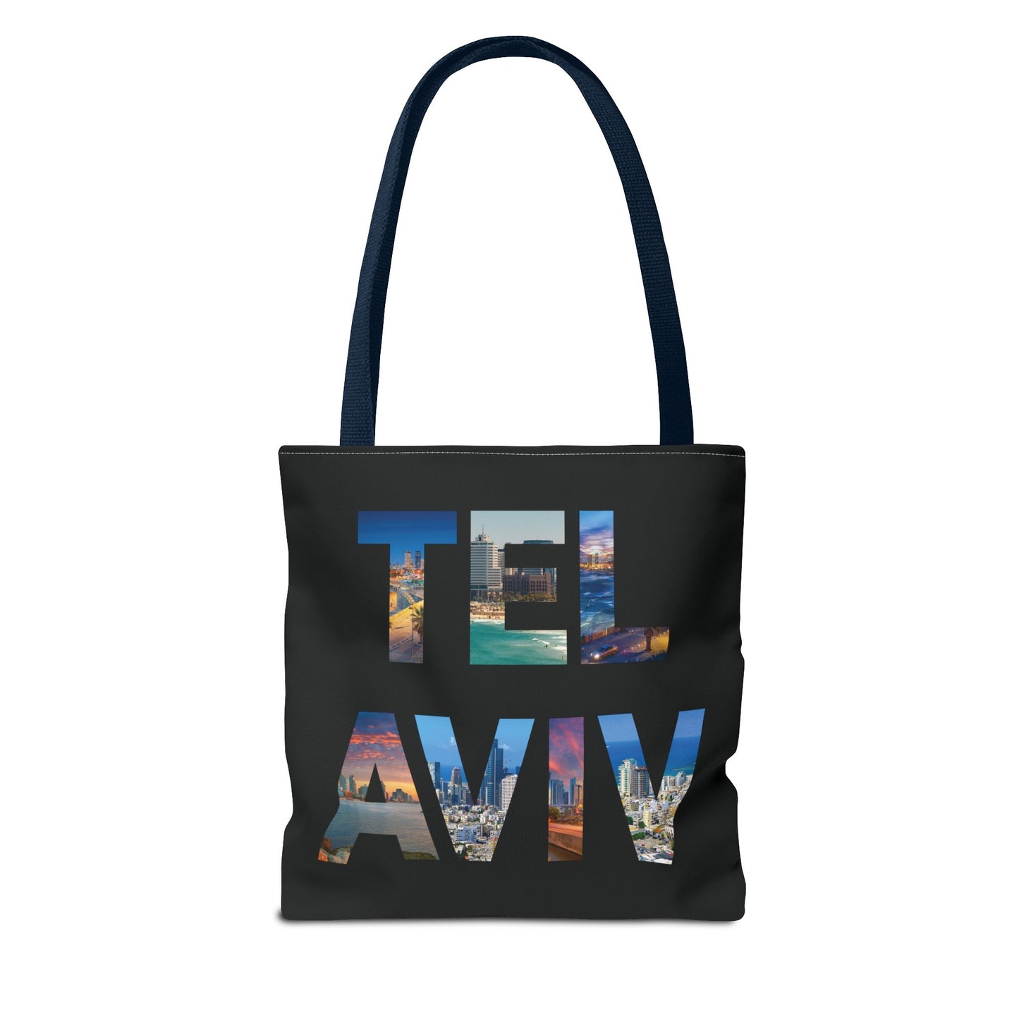 Tel Aviv - A Thousand Words a Letter Tote Bag