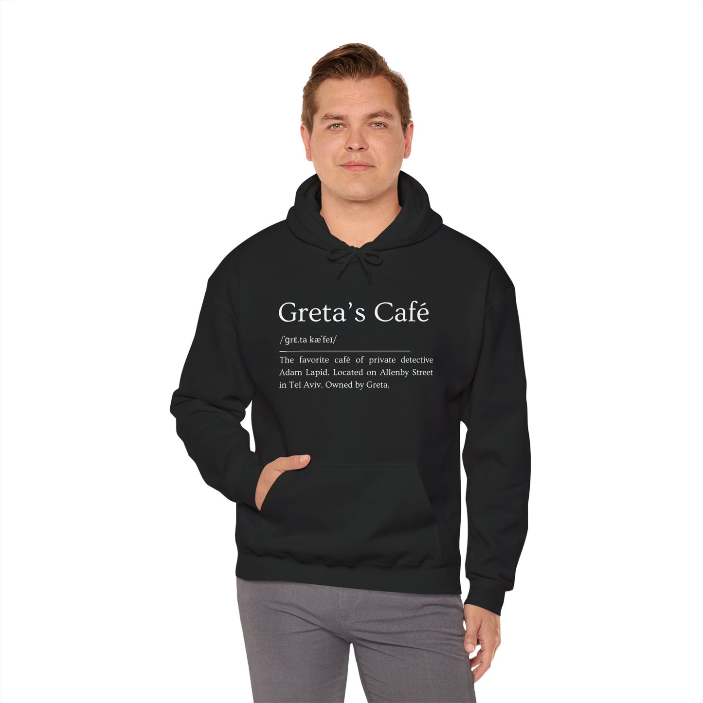 Greta's Café Definition Hooded Sweatshirt