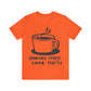 Greta's Cafe shirt - orange