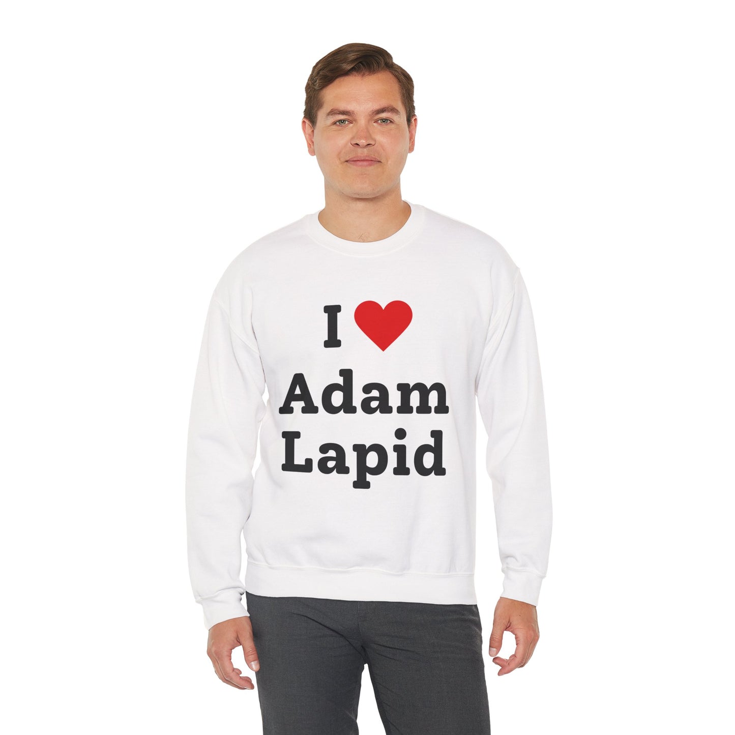 I Love Adam Lapid Sweatshirt