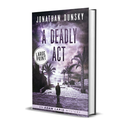 A Deadly Act Large Print Hardcover