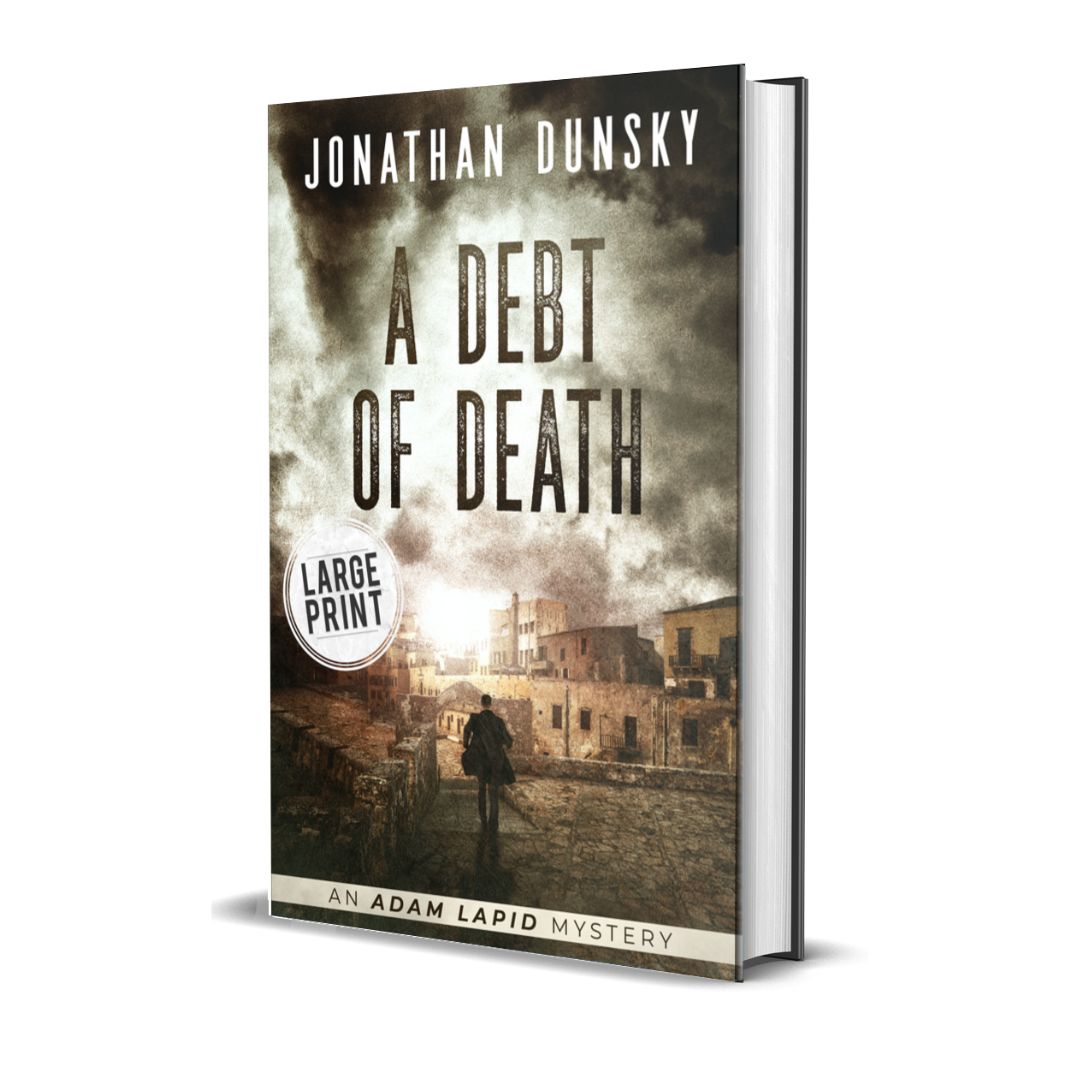 A Debt of Death Large Print Hardcover