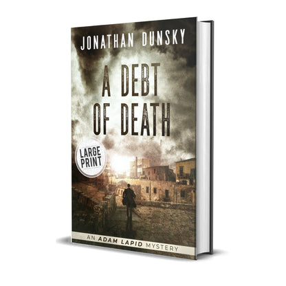 A Debt of Death Large Print Hardcover