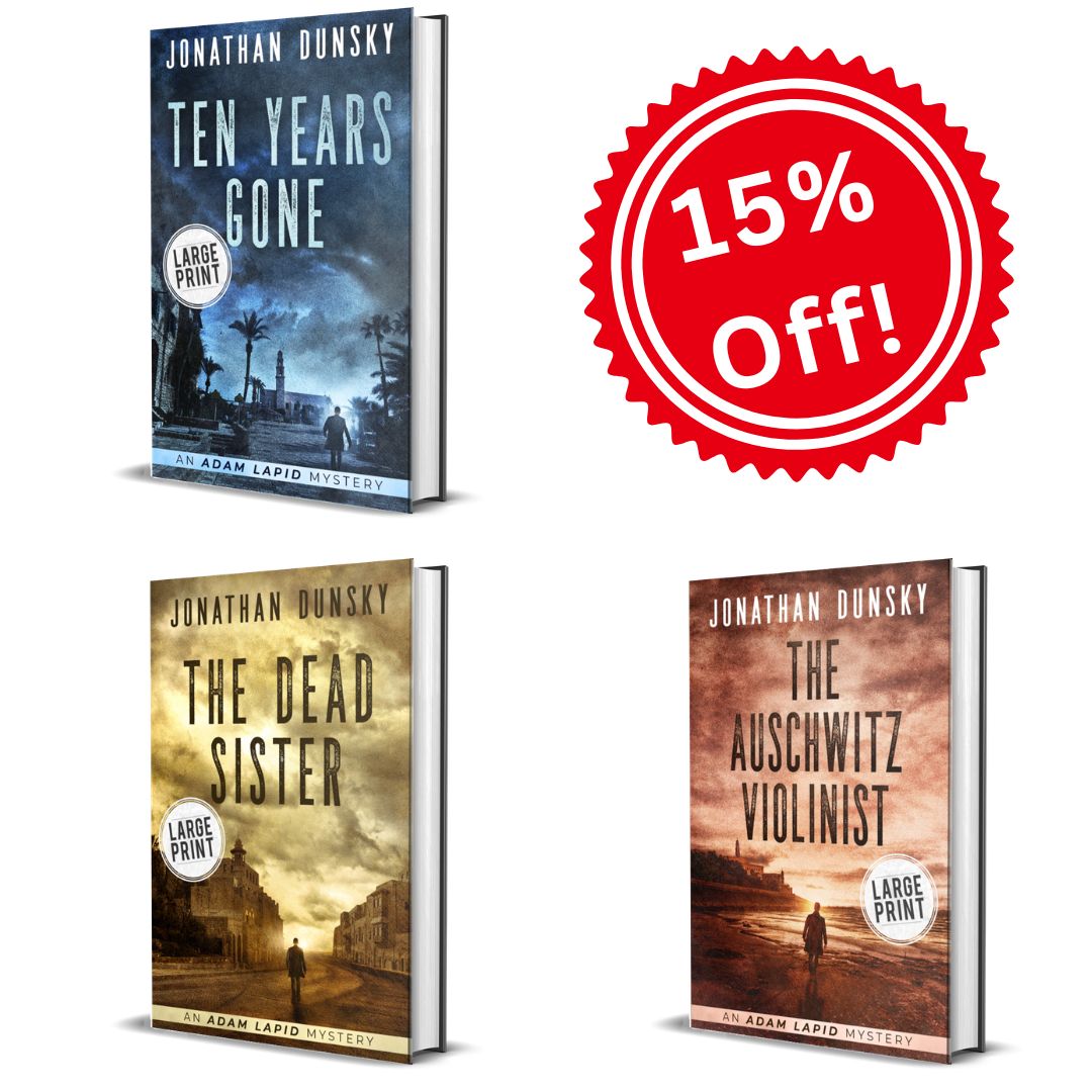 Adam Lapid books 1-3