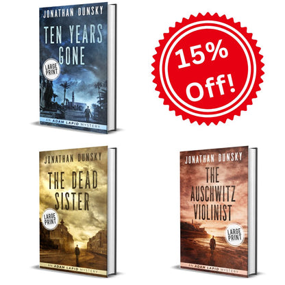 Adam Lapid books 1-3