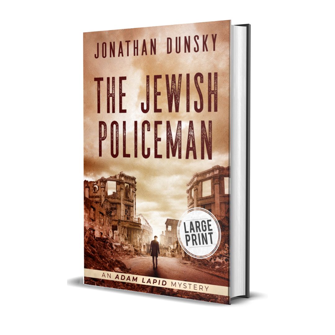 The Jewish Policeman large print hardcover