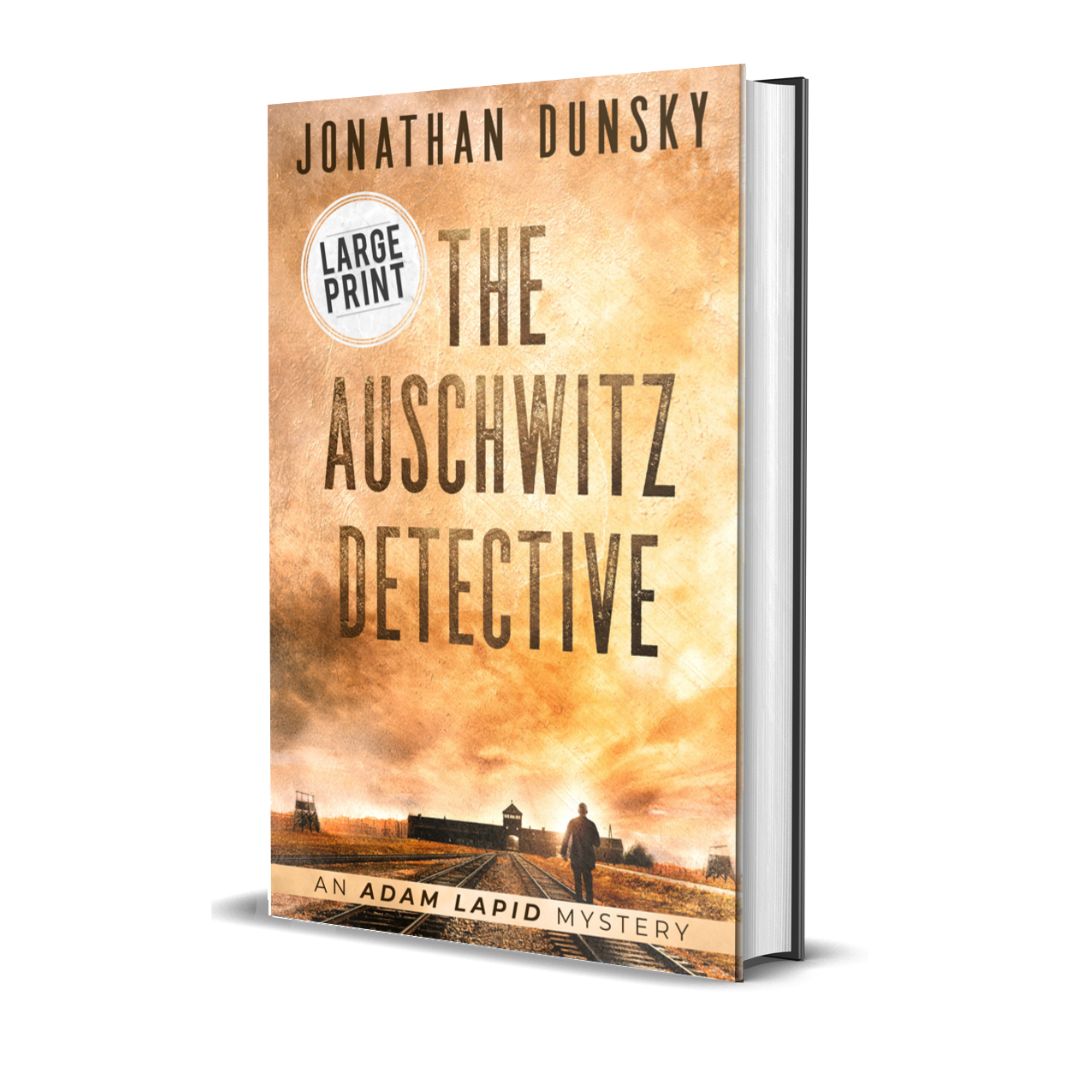 The Auschwitz Detective large print hardcover
