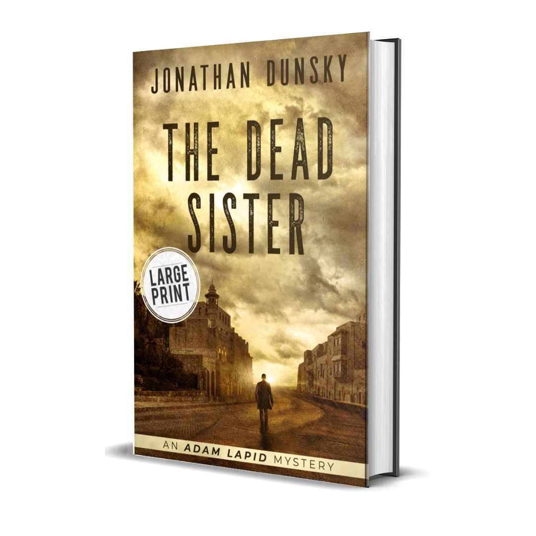 The Dead Sister large print hardcover